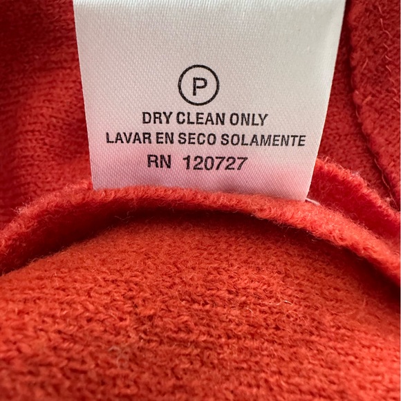 HARVE BERNARD | Lightweight Orange Wool Jacket / Blazer (M) - Picture 6 of 8